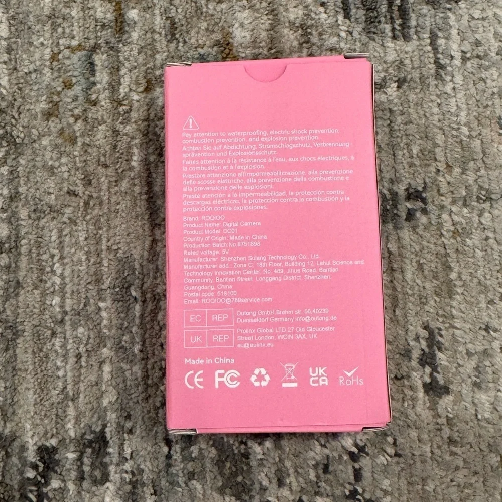 Digital Camera - Pink